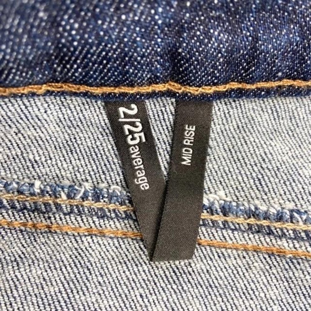 Nine West East End Capri Jeans Midrise Roll Tab 2 - Picture 11 of 11